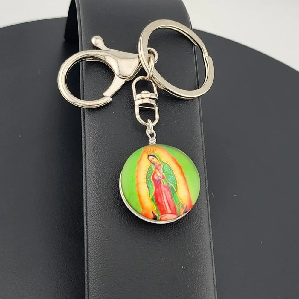 Brand New Virgen de Guadalupe Keychain – Religious Gift & Keepsake
